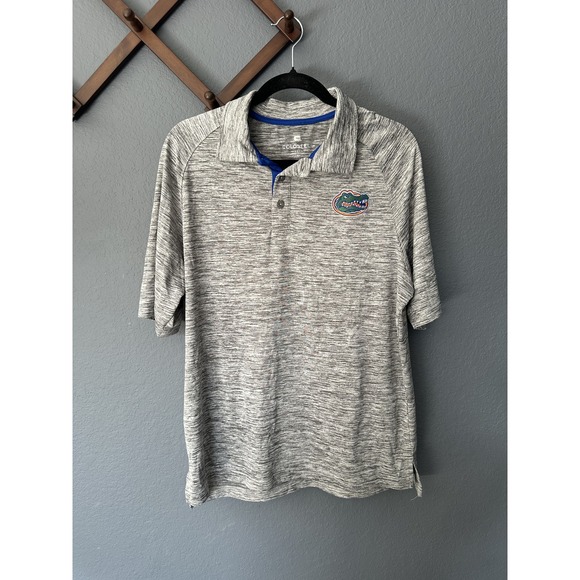 Colosseum Athletics Other - Florida Gators Men's Colosseum Polo Shirt Game Day Gray Size Medium